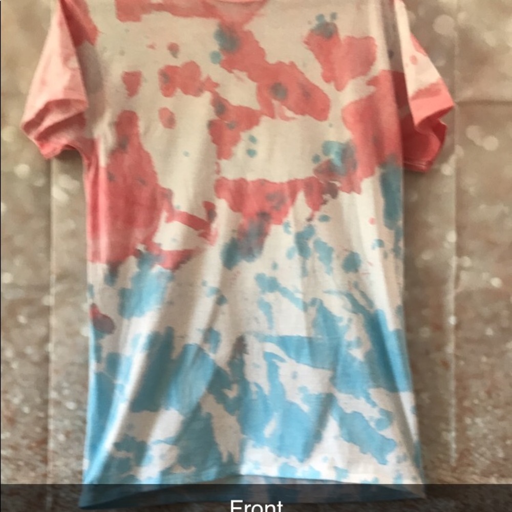 Scrunch tie dye! Red White Blue and some sparkles!!